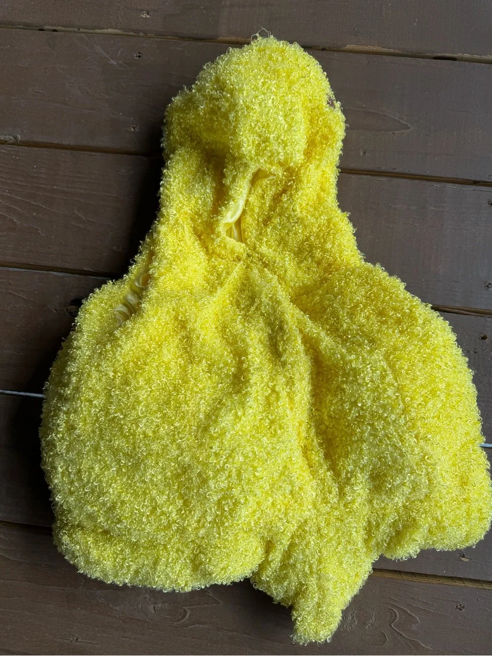 Peeps yellow chick costume one size fits most